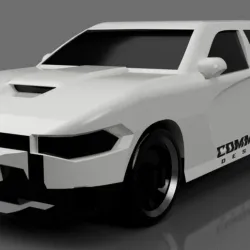 Dodge Charger - SRT 8 Version - car - no support