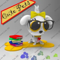 dog dog cute cartoon pets