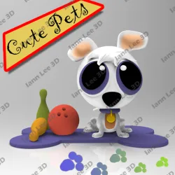 dog dog cute cartoon pets