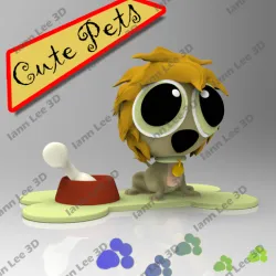 dog dog cute cartoon pets