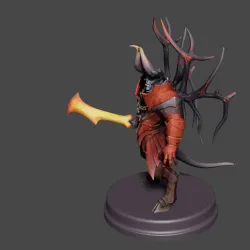 Doom Printable from Dota2