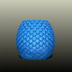 Dragon egg bowl and cup