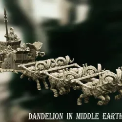 Dwarf of Metal Mountain -  War Chariot