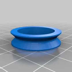 Ender 3 X-axis filament roller bracket extended with cable holder