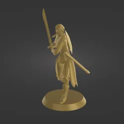 Figurine of a Desert Warrior Woman