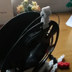 Filament clamper and cleaner