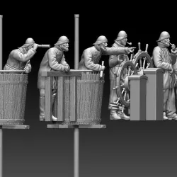 fishermen and sailors 3D print model