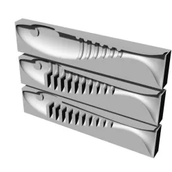 Fishing lure mold - SOFT BAIT