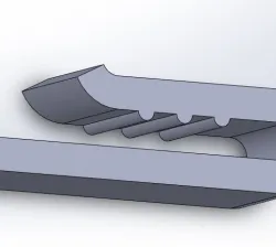 Fliament clamp for 3d printer roll/clamp for 3d printer roll
