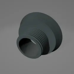 Funnel body and valve - J De Buyer