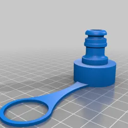 Gardena (garden) hose connector with source file  PKA 20 LI B2