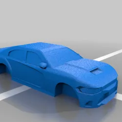 Gaslands Barebones Charger SRT-8 - 1/64