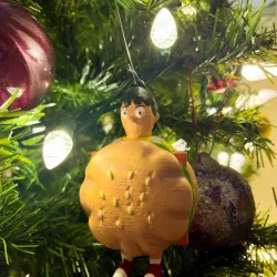 Gene Belcher Bob’s Burgers Christmas Tree Ornament 3D Model
