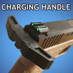 Glock Ambi Charging Handle Backplate