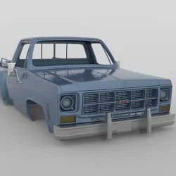 GMC Sierra 350 - old truck Axial, TRX4
