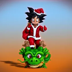 Goku Santa Christmas