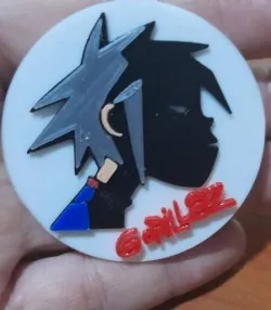 Gorillaz keychain