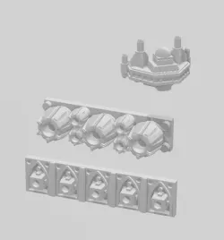 Goth Warfleet Orbital Dockyard upgrade bits