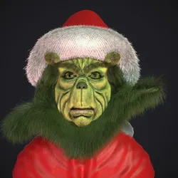GRINCH, ELF, CHRISTMAS.