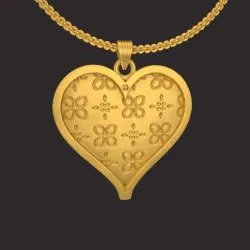 Heart Pendant Jewellery PHJSP2