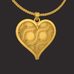 Heart Pendant Jewellery PHJSP4