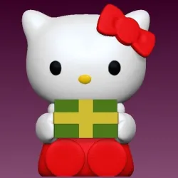hello kitty christmas box