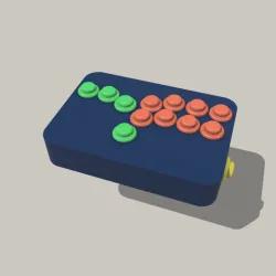Hitbox  Arcade Controller STL