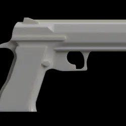 Jericho 941F (w/Rail) Holster Mold - Kydex and Leather