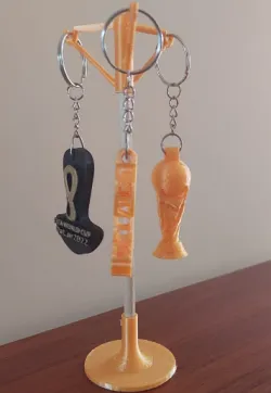 Key ring display stand