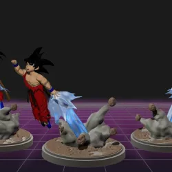 Kid Goku from Dragon Ball
