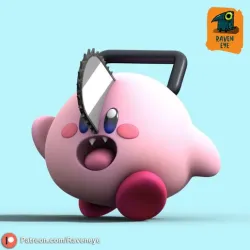 Kirby Chainsaw MAN!!!!