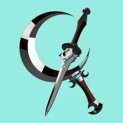 Lim and Oros - Melinoe Sickle and Blade Combo Cosplay Props - Hades 2