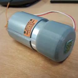 Magnetic encoder holder for 545 DC motor