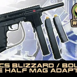 MCS / Tacamo Blizzard / BOLT / storm 2: dye half mag magwell for first strike and round ball use