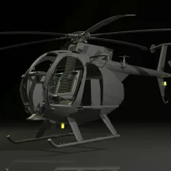 MH6J "Little Bird" helicopter