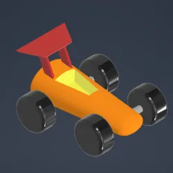 mini mouse race car