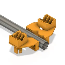 Multi-clamp jaws for Wolfcraft workbenches