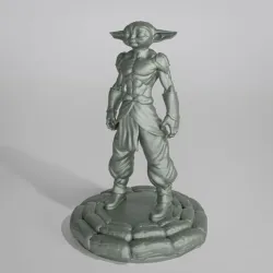 Muscular Baby Yoda / Grogu