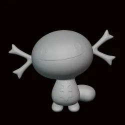 Paldean Wooper Pokemon Figure