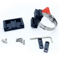 Pipe fixing multipurpose bracket set