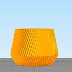 Planter Model-5 3D Print STL File For 3D Printers
