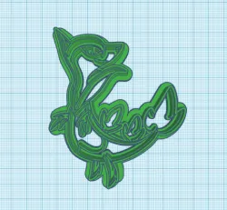 Pokemon: Servine Cookie Cutter