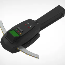 Psychokinetic Energy Meter from the movie Ghostbusters 1984