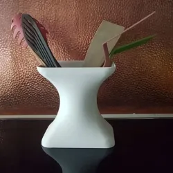Putty box / kitchen box / storage box, vase, decoration