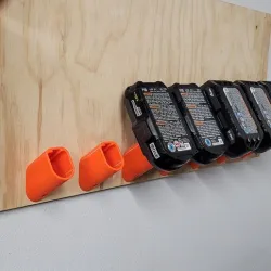 Ryobi Battery Wall Mount