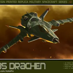 SF-135 Drachen space fighter