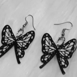 Shinobu butterfly earrings