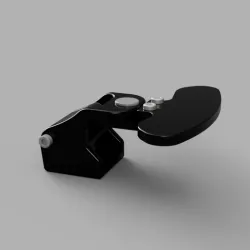 Sim racing magnetic shifter