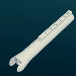 Simple M16 Buffertube for Mini Adder v2