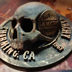 Skull on Sons Of Anarchy